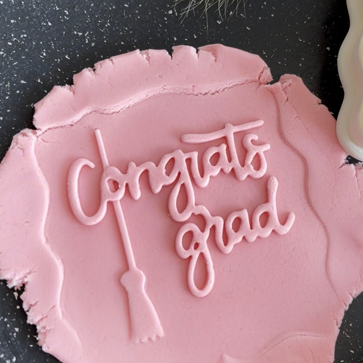 Premium Congrats Grad Embosser & Cookie Cutter
