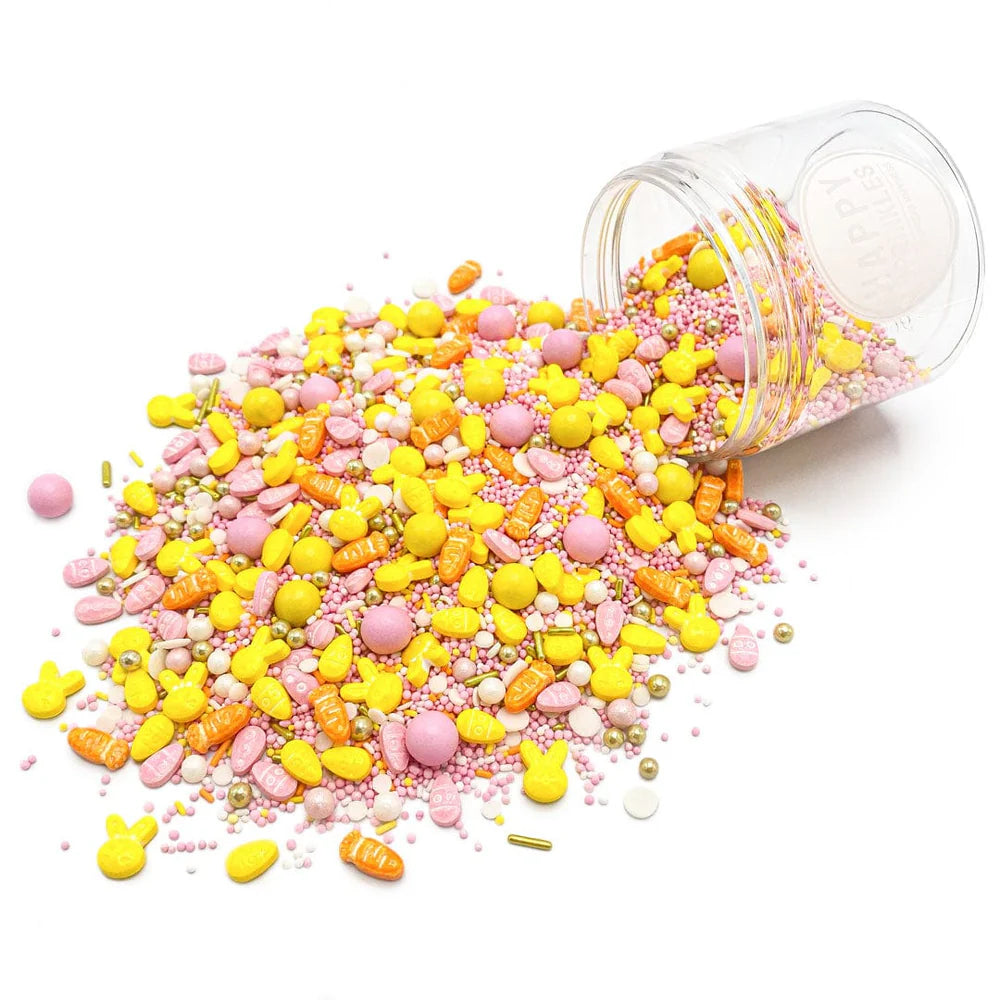 Happy Easter Classic sprinkle mix – colorful and festive sprinkles perfect for Easter cookies, cupcakes, and cakes.