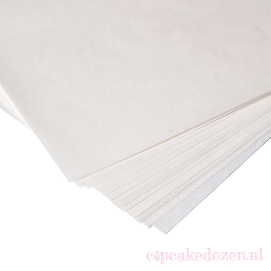 Stack of white paper sheets on a white background