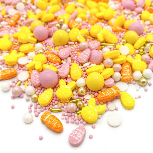 Happy Easter Classic sprinkle mix – colorful and festive sprinkles perfect for Easter cookies, cupcakes, and cakes.
