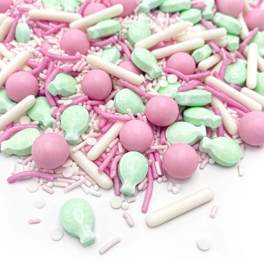 Make A Wish baking sprinkles – colorful decorations for cakes, cupcakes, and cookies.