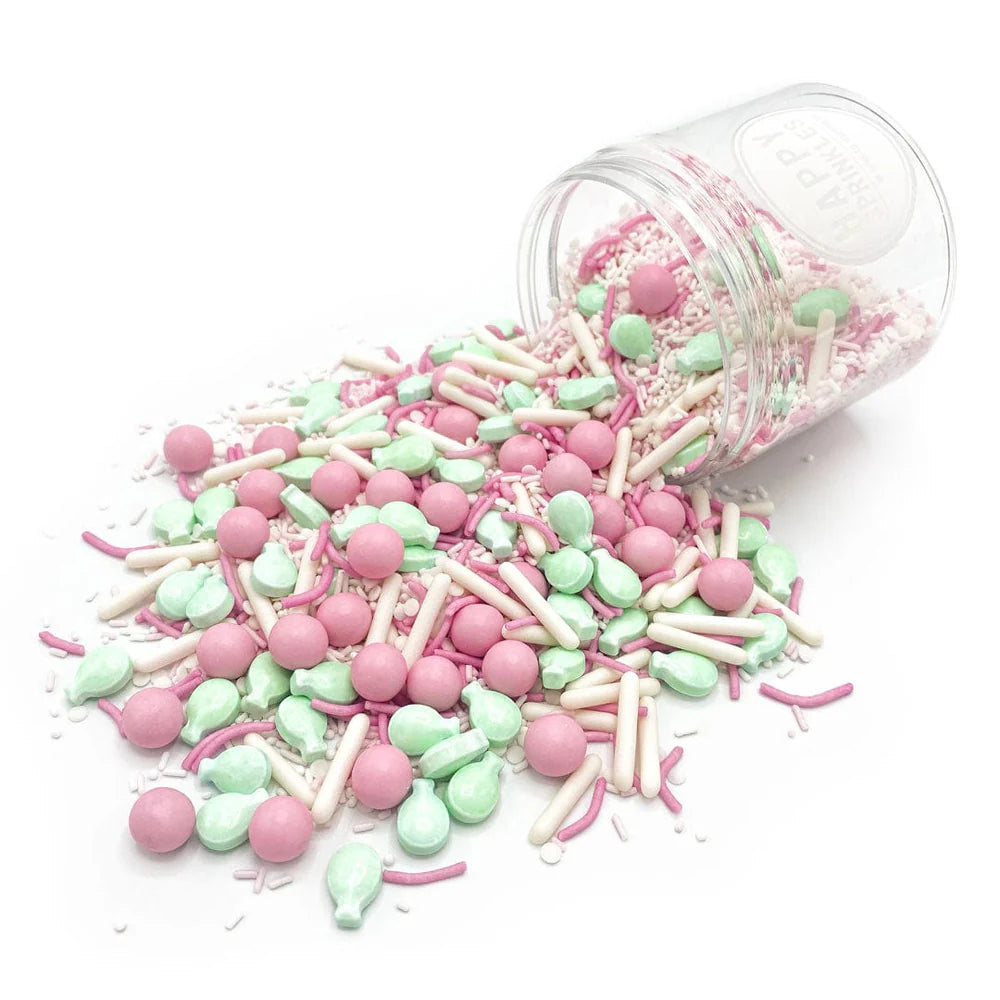 Make A Wish baking sprinkles – colorful decorations for cakes, cupcakes, and cookies.